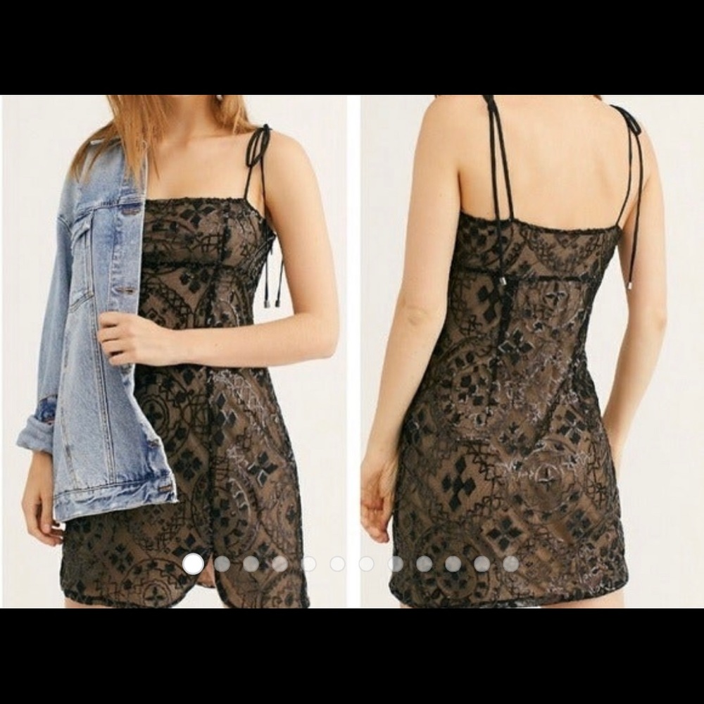 free people sparkly dress
